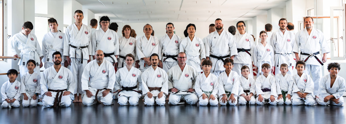 Training camp with more of Sensei's students